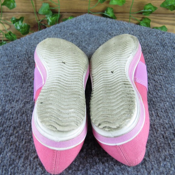 Grasshoppers by Keds Women's Comfort Shoes Pink Purple Size 5 Slip-On Canvas - Picture 5 of 6